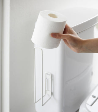 Traceless Adhesive Toilet Paper Holder - Steel - By Baano