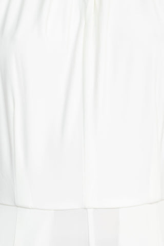 Nina Leonard Crossed Neck Sleeveless Keyhole Back Solid Jersey Jumpsuit - Glamourous Grace