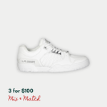 LA Gear Women's Boardwalk Lowtop | White