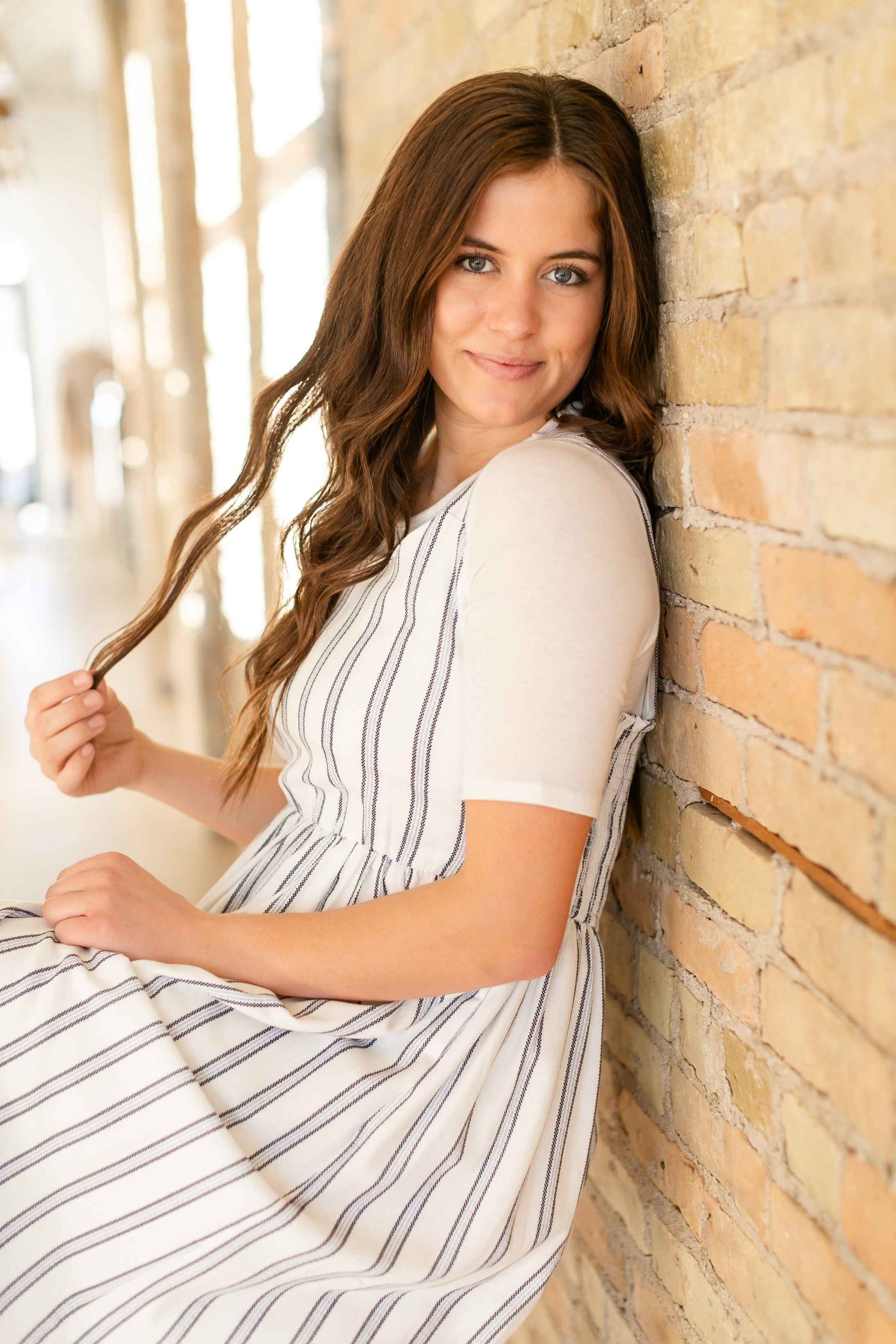 Laken Striped Midi Dress - FINAL SALE - Glamourous Grace