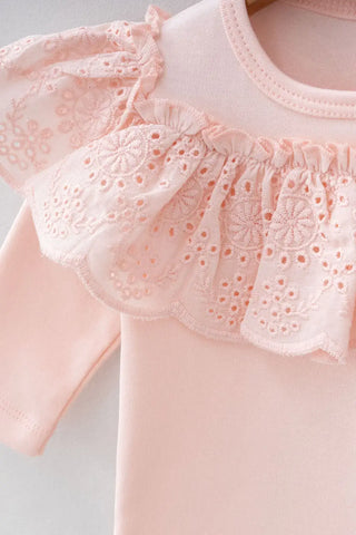 Larissa Pink Newborn Coming Home Set - By Baano