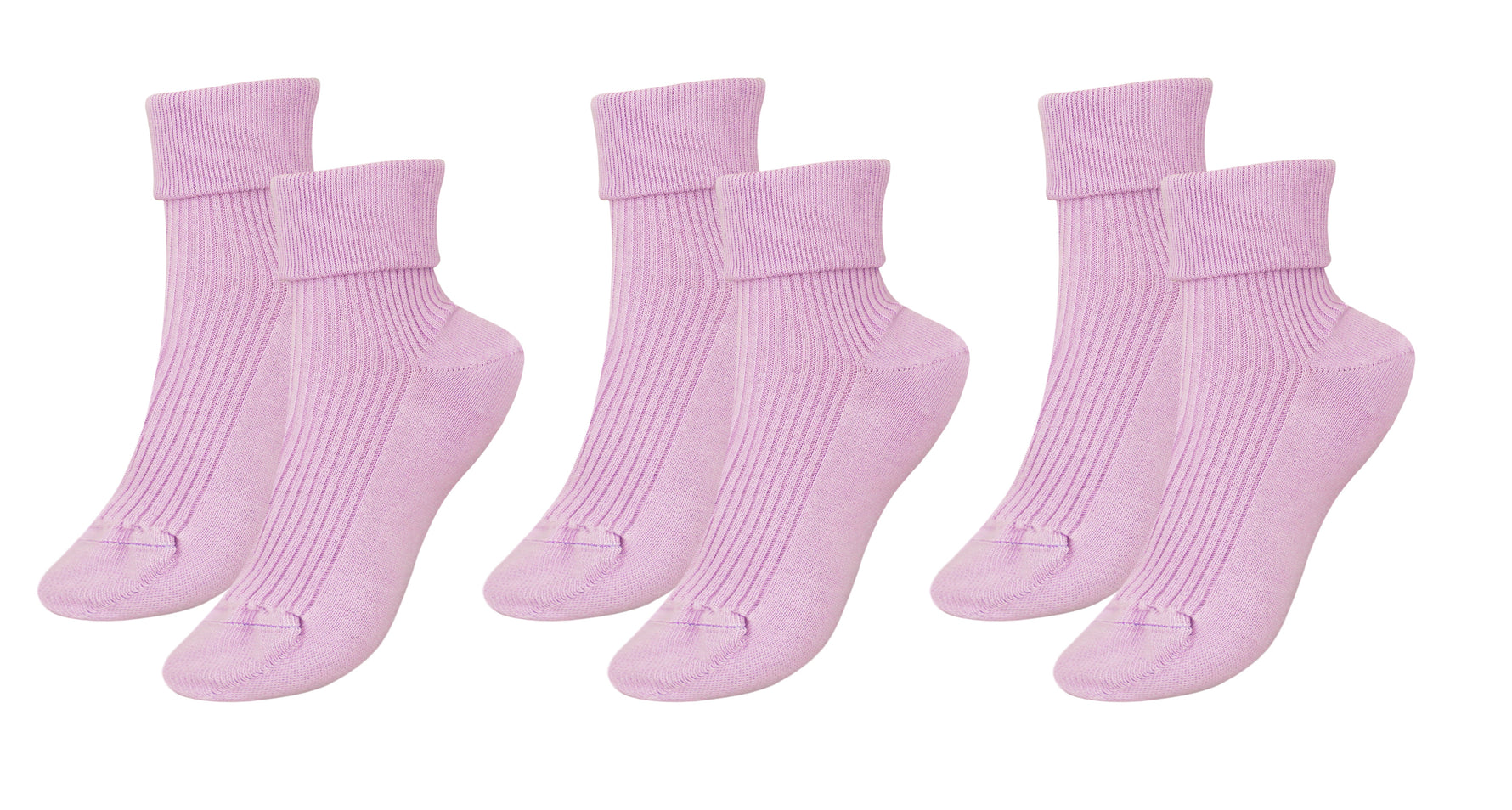 tittimitti® 100% Organic Combed Cotton Luxury Women's Socks 3-Pack. Made in Italy.
