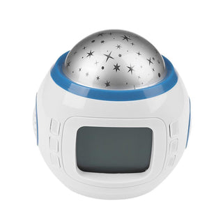 LED Digital Alarm Clock Alarm Clock for Kids Clocks Digital with LED Display Projection Music Star Sky Projection Calendar Thermometer Snooze Starry Star Glowing Alarm Clock For Children Baby Room Calendar Thermometer Night Light Projector Stevvex