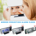 LED Digital Alarm Clock Projection Clock Radios Loud Ceiling Alarm Clock for Heavy Sleepers Snooze Dual Clock Bedside Dimmer with USB Charger Digital LED Clock FM Radio Table Electronic Desktop Clocks USB Wake Up FM Radio Time Projector Snooze Function Stevvex
