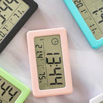 LED Digital Clock Digital Alarm Clock Battery Operated Small Desk Clocks with Smart Night Light Date Indoor Temperature LCD Electronic Clock for Bedroom  Electronic Digital Screen Desktop Clock for Home Office Backlight Snooze Desk Clocks Stevvex