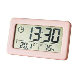 LED Digital Clock Digital Alarm Clock Battery Operated Small Desk Clocks with Smart Night Light Date Indoor Temperature LCD Electronic Clock for Bedroom  Electronic Digital Screen Desktop Clock for Home Office Backlight Snooze Desk Clocks Stevvex