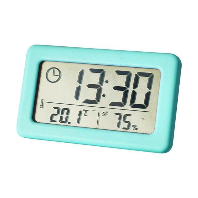 LED Digital Clock Digital Alarm Clock Battery Operated Small Desk Clocks with Smart Night Light Date Indoor Temperature LCD Electronic Clock for Bedroom  Electronic Digital Screen Desktop Clock for Home Office Backlight Snooze Desk Clocks Stevvex