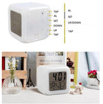 LED Digital Smart Alarm Clock Electronic Desktop Clocks LCD Display Showing Time Alarm Date Bedside Alarm Clocks with Snooze for Bedroom Kitchen Office Battery Operated  Watch Table Electronic Desktop Clocks USB Wake Up Clock Wake Up Time Stevvex