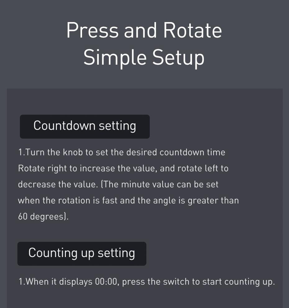 LED Magnetic Digital Timer For Kitchen Cooking Countdown Alarm Clock Digital Kitchen Timer, Large Magnetic LED Countdown Timer with Constant Light Function for classrooms 3-Level Volume Quiet Egg Timer for Children  Electronic Cooking Countdown Timer Stevvex