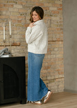 Lee A-Line Raw Hem Maxi Skirt