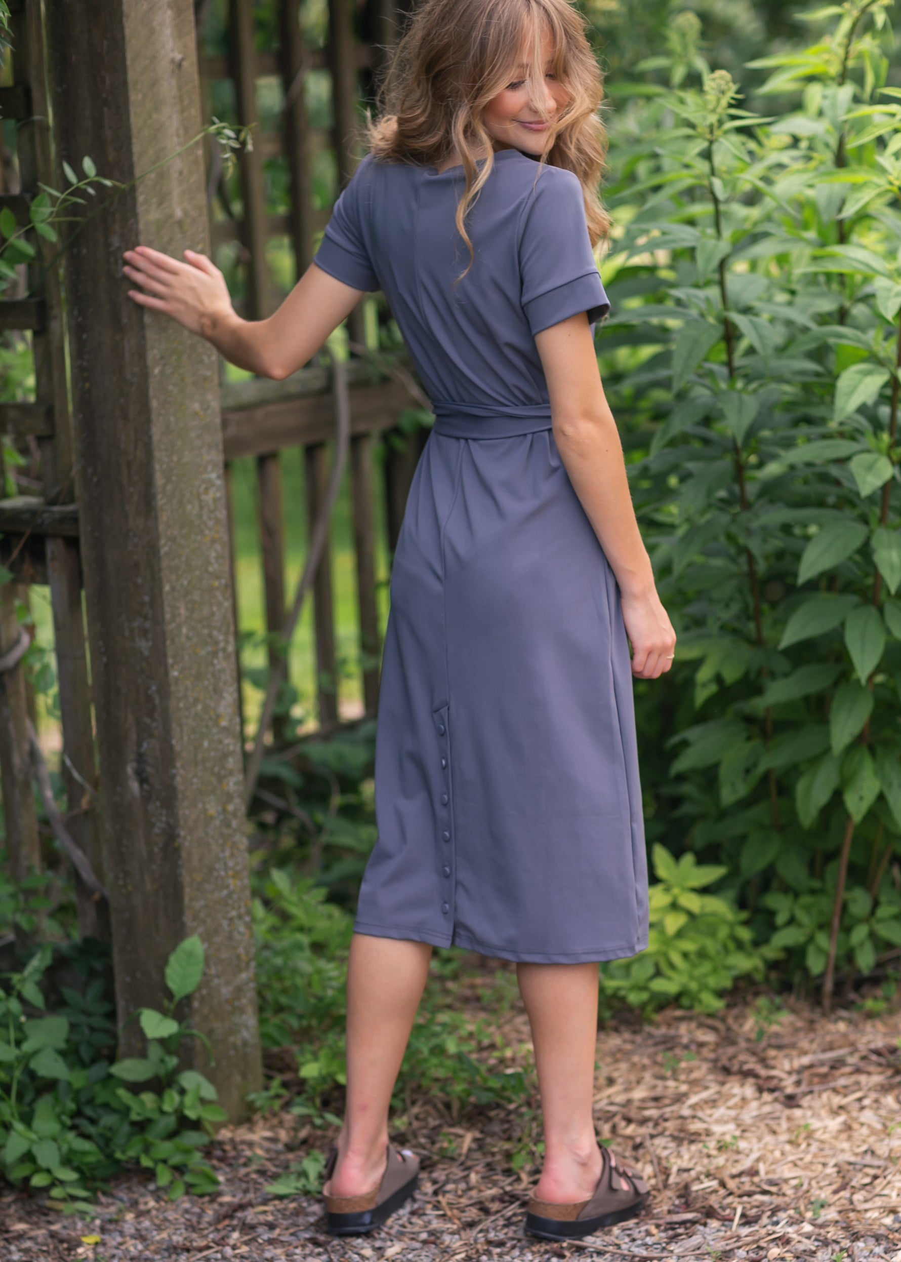 Lennox Classic Midi Dress Inherit Co.