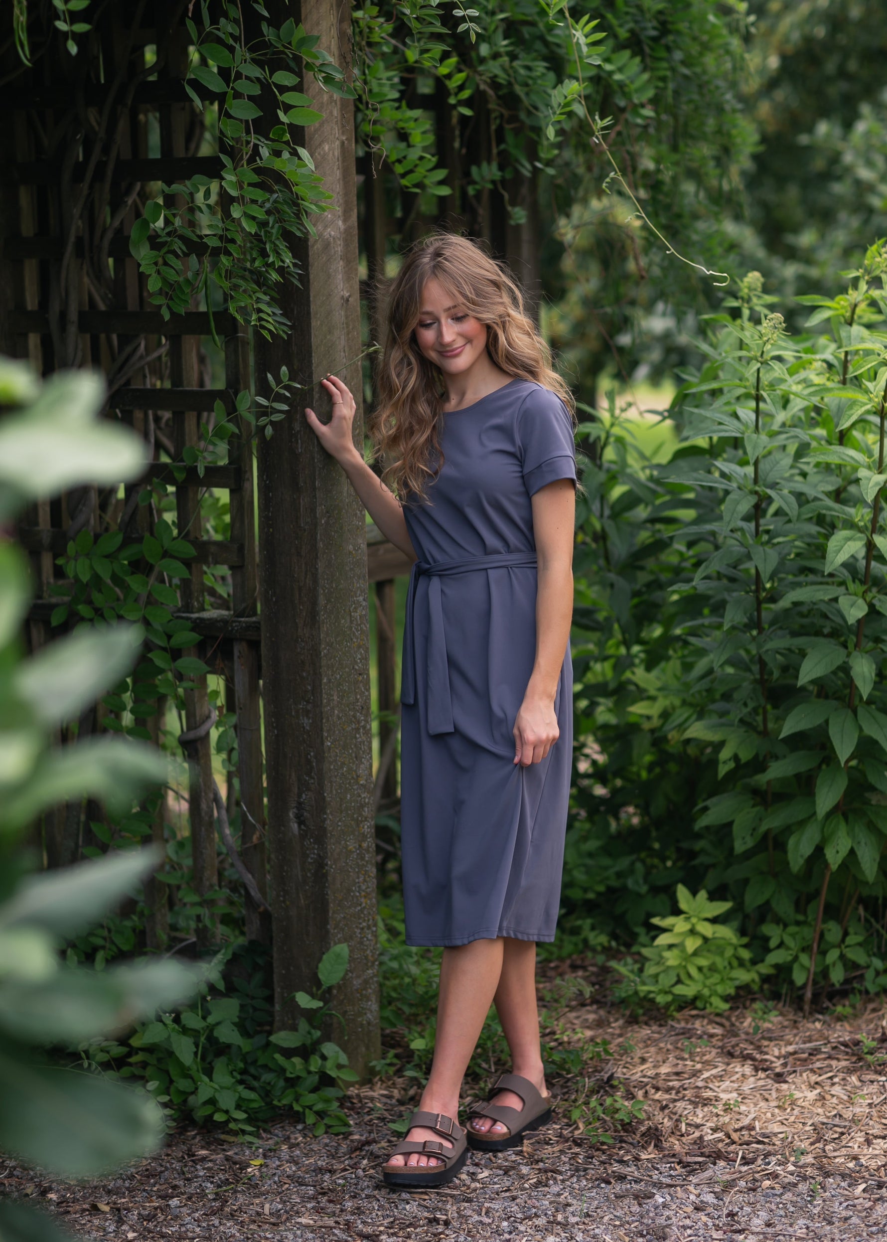 Lennox Classic Midi Dress Inherit Co.