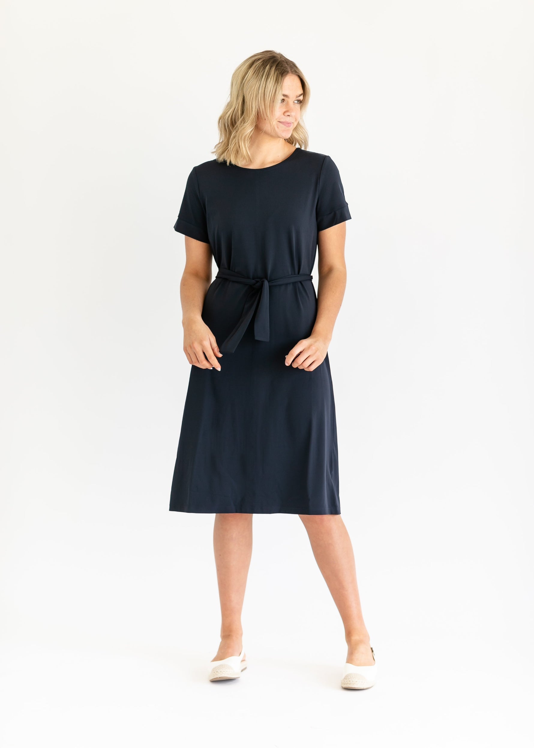 Lennox Classic Midi Dress Inherit Co.