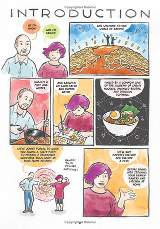 Let's Make Ramen!: A Comic Book Cookbook (Spiral-Bound) - By Baano