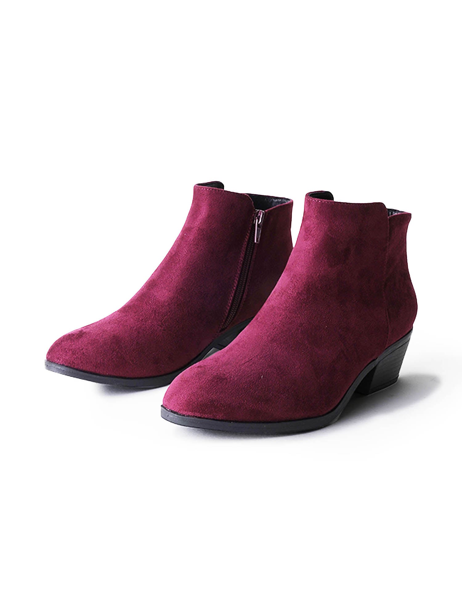 Lexy | Burgundy Suede J.Adams