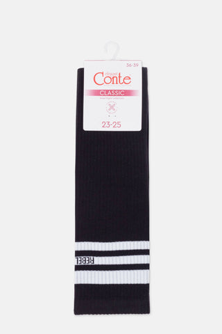 Cotton Knee Highs Conte Classic 009 - By Baano