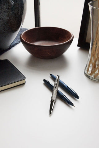 ATX Brushed Chrome Ballpoint Pen - By Baano