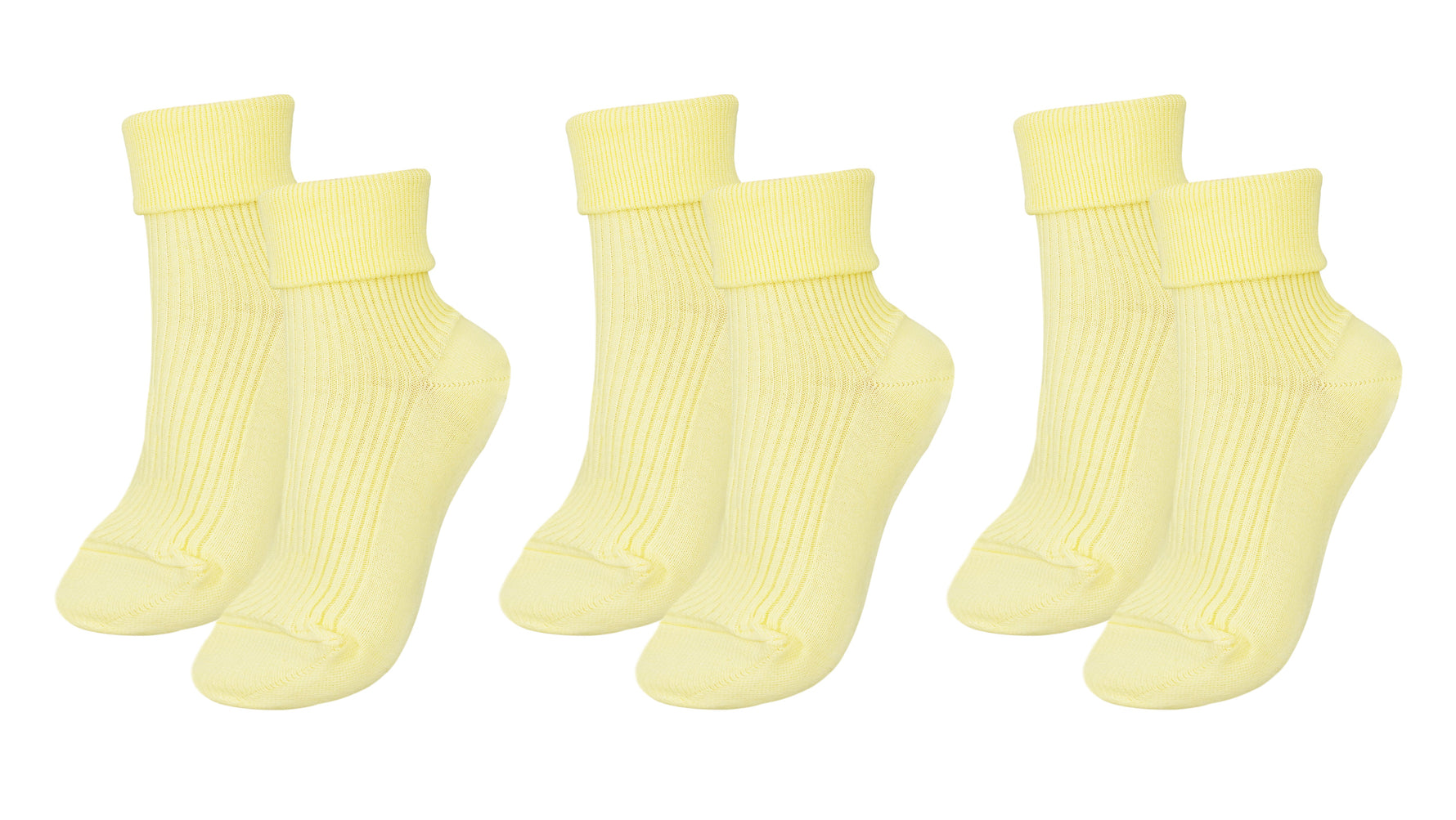 tittimitti® 100% Organic Combed Cotton Luxury Women's Socks 3-Pack. Made in Italy.