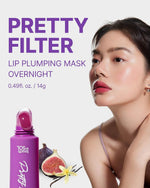 Pretty Filter Lip Plumping Gloss Mask Tube Night (14 ml) - By Baano