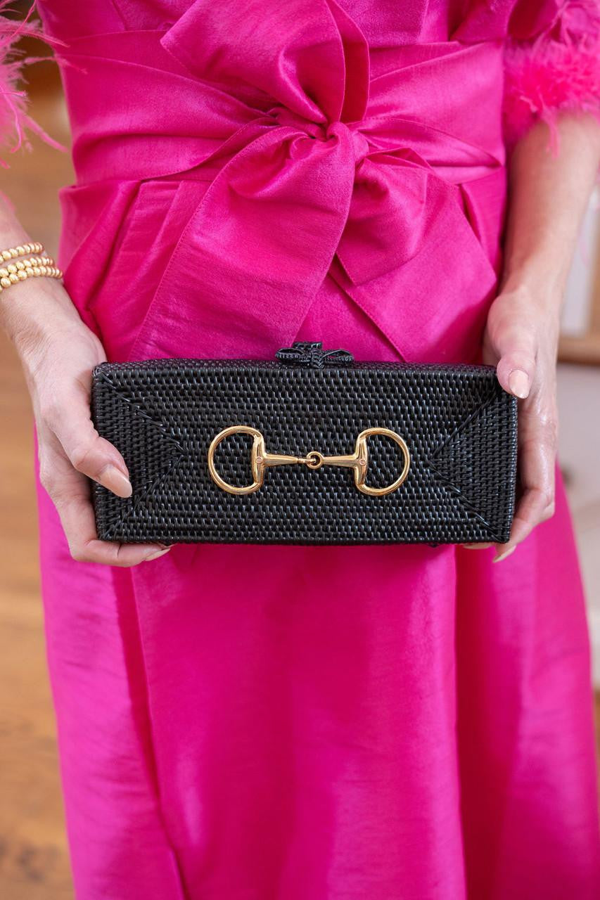 Colette - Black - Gold Adornments