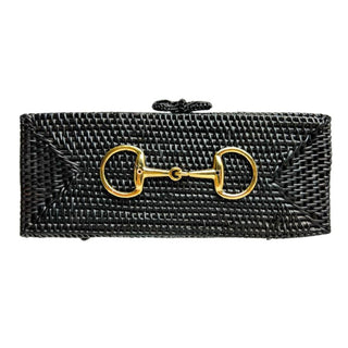 Colette - Black - Gold Adornments