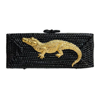 Colette - Black - Gold Adornments