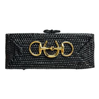 Colette - Black - Gold Adornments