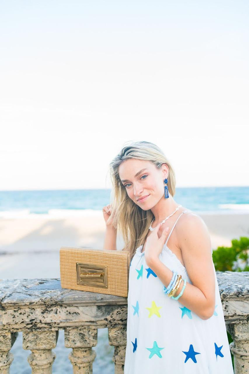 Lillian Clutch - Straw