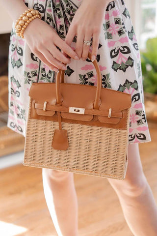 Margo -  Wicker Handbag