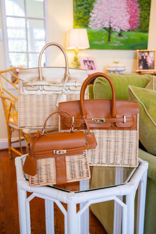 Margo -  Wicker Handbag