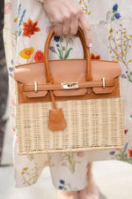 Margo -  Wicker Handbag