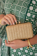 Mimi Clutch - Gold