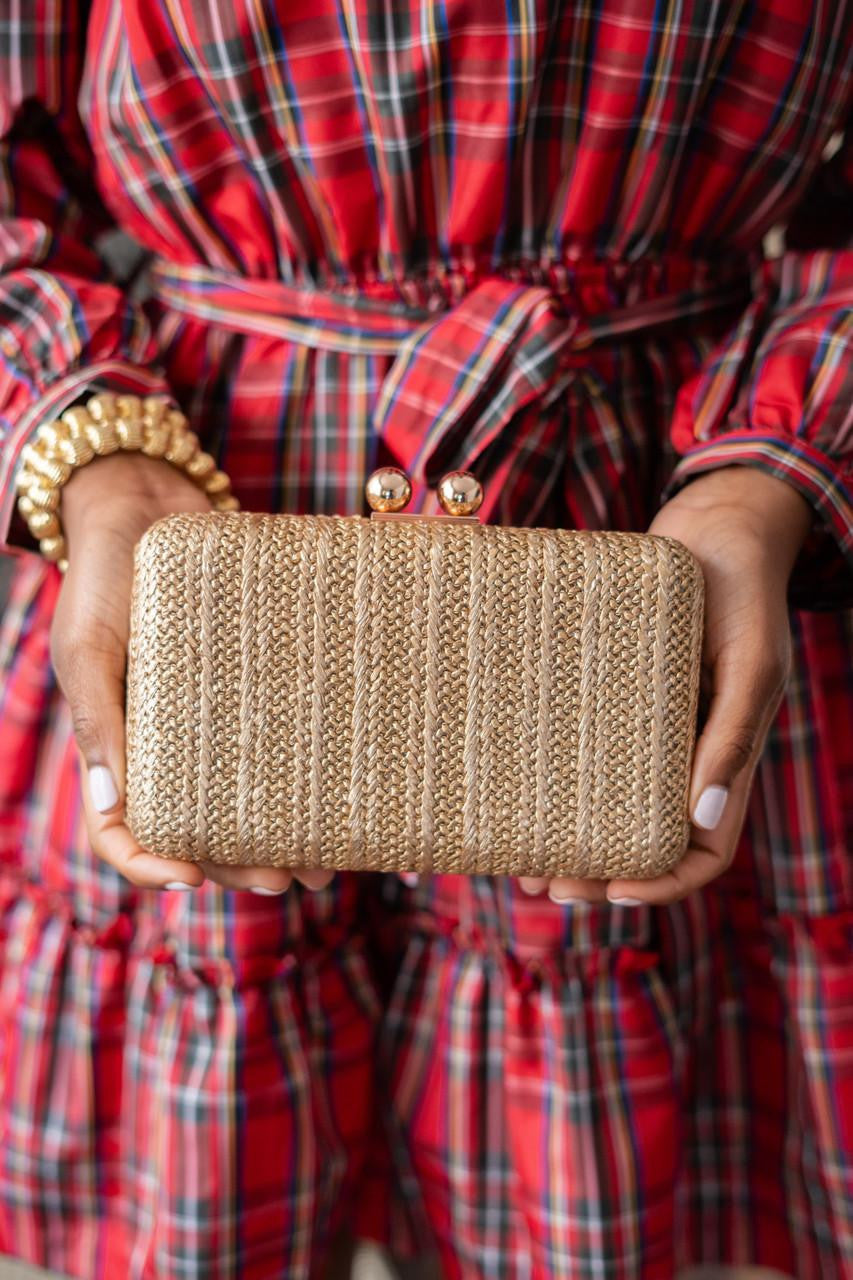 Mimi Clutch - Gold