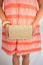 Ruby  - Gold Fabric - Charms