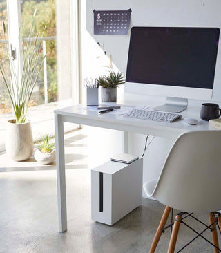 Rolling Cable Management Box - Steel - By Baano