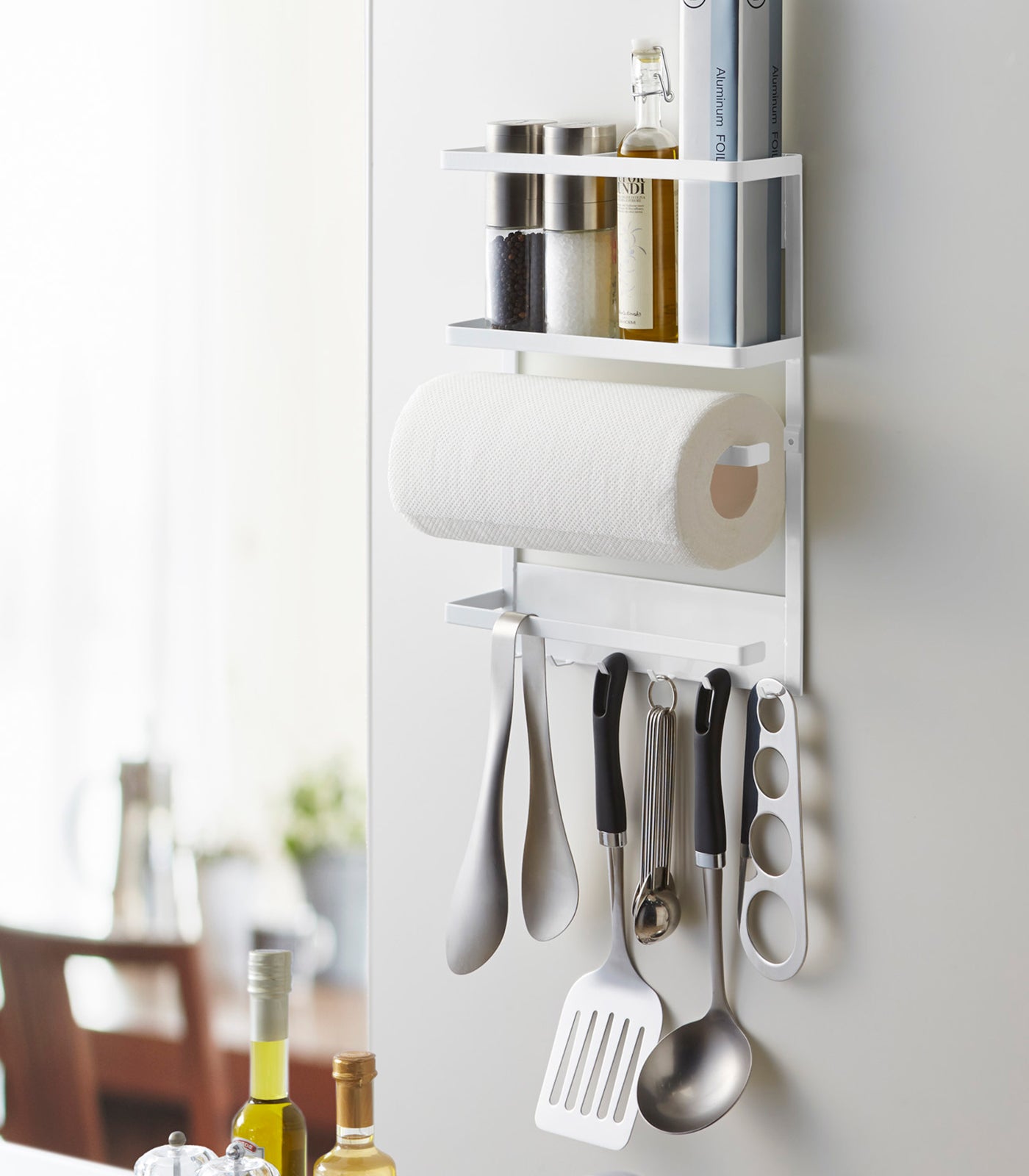 Magnetic Kitchen Organizer - Steel - By Baano