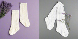 LLB Crochet Knee High Socks (2 pairs in each order) - Glamourous Grace