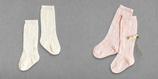 LLB Crochet Knee High Socks (2 pairs in each order) - Glamourous Grace