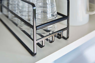 Glass and Mug Cabinet Organizer - Steel - By Baano