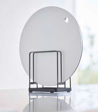 Round Cutting Board Stand - Steel - By Baano