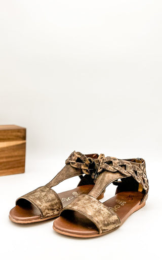 Loop D Loop Sandals in Tan Naughty Monkey