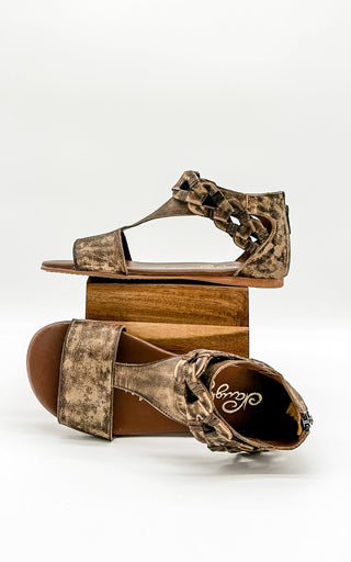 Loop D Loop Sandals in Tan Naughty Monkey