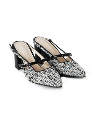 Lori | Black Tweed