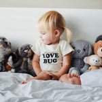 Love Bug Organic Baby Bodysuit Tenth & Pine