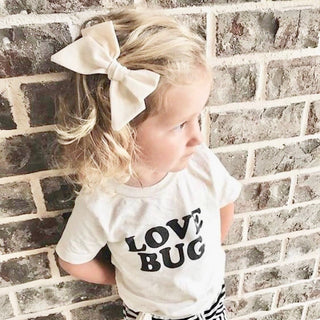 Love Bug Organic Kids Graphic T-Shirt Short Sleeve