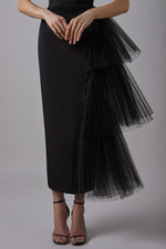 Love You Always Strapless Bustier Midi Dress - By Baano