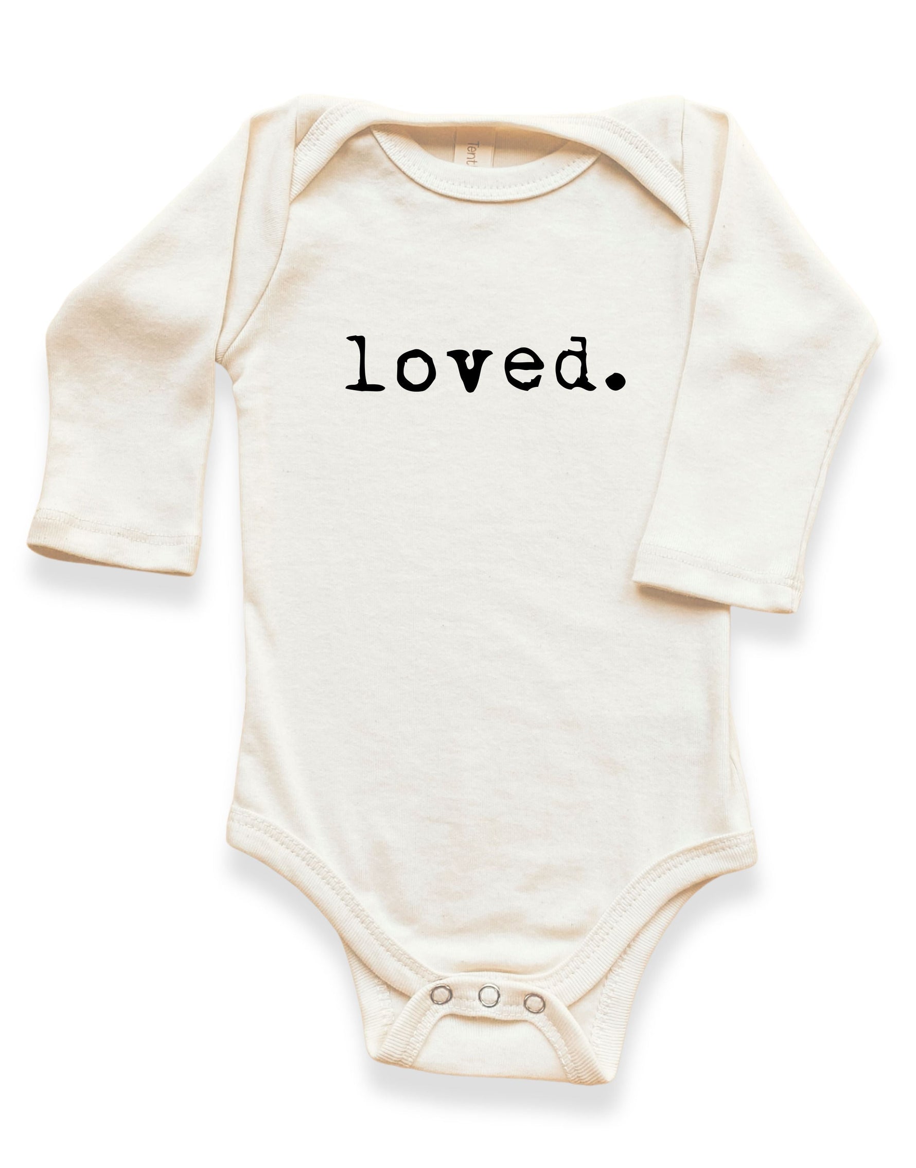 Loved Organic Bodysuit Long Sleeve - By Baano