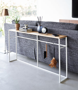 Long Console Table - Two Styles - Steel - By Baano