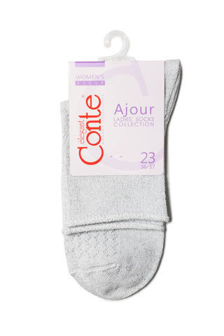 Conte Socks Ajour - 180 Made of Viscose With Lurex - By Baano