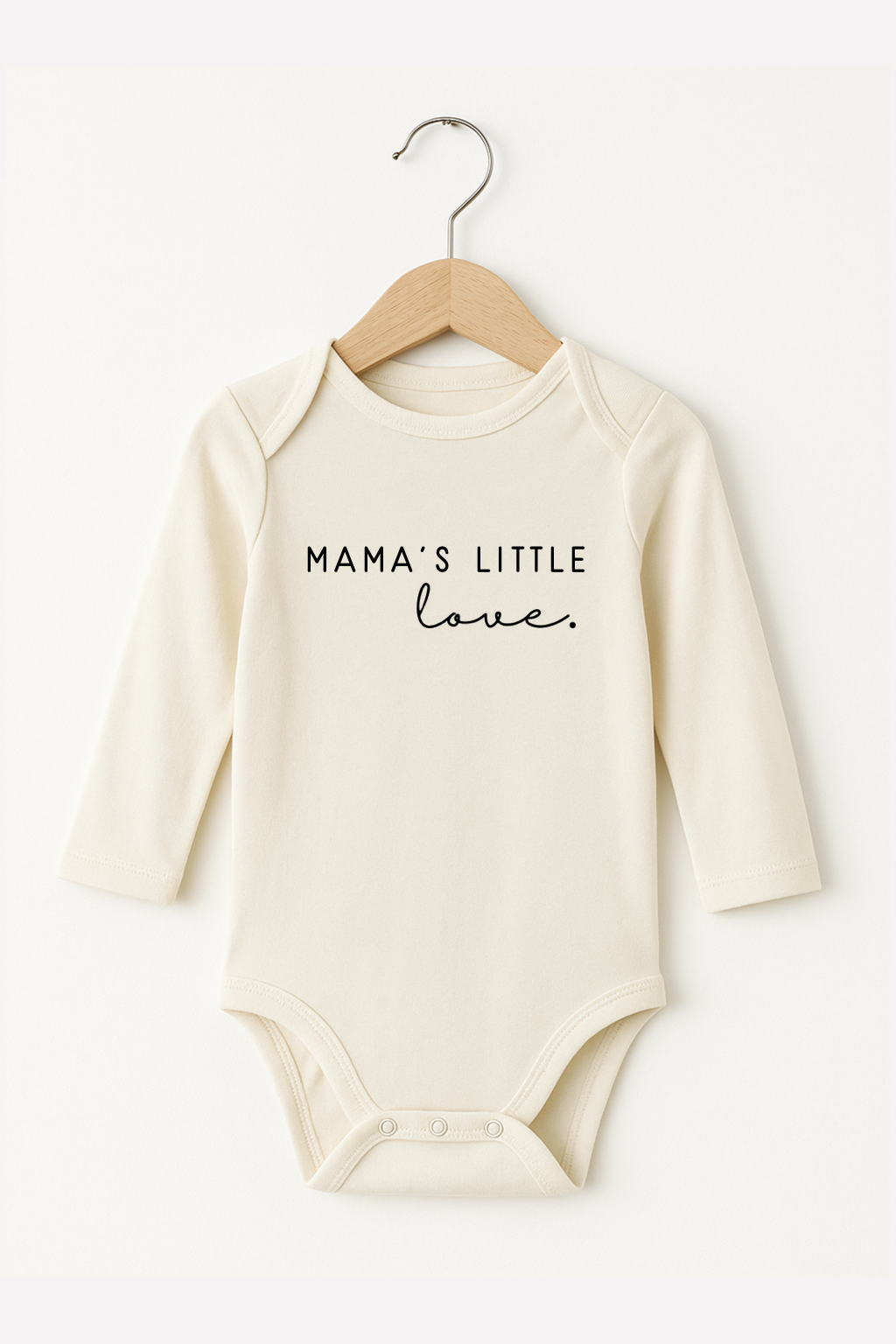 Mama's Little Love Organic Bodysuit Long Sleeve - By Baano